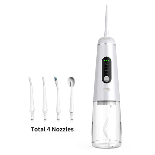 350ML Portable Electric Oral Irrigator Dental Water Flosser USB